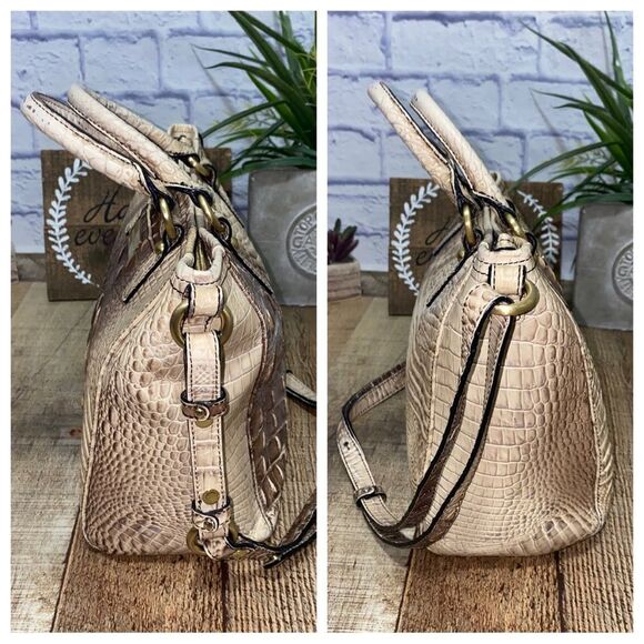 Brahmin
Eclipse Mini Arno Satchel/ Shoulder/ Leather Cross Body Bag - Picture 8 of 12